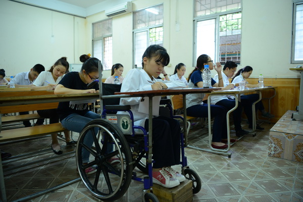 Tạo điều kiện thuận lợi cho thí sinh khuyết tật ảnh 2